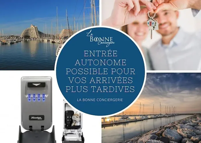 La Brise Marine * Carnon * à 5 Min * Proche Montpellier Apartamento